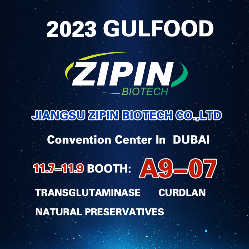 Zipin Biotech adtende tibi in Dubai Gulfood